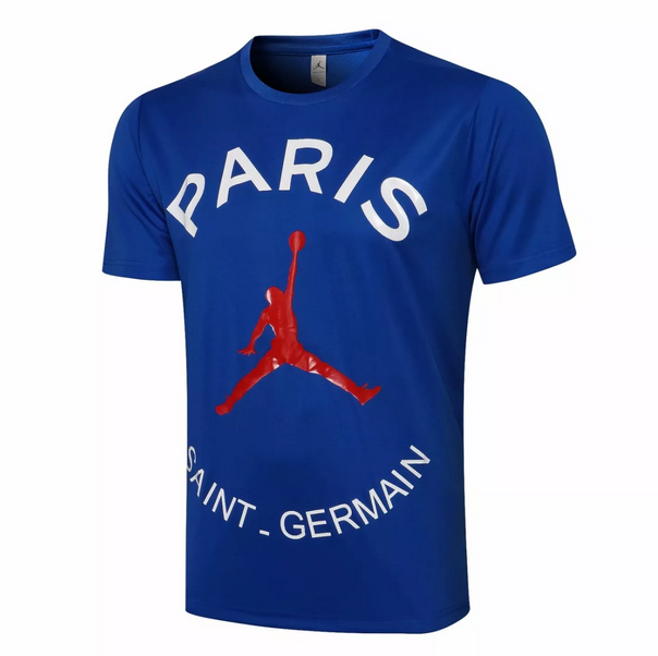 2021/22 PSG x Jordan Blue T-Shirt